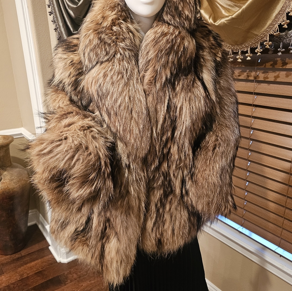 Finnish Raccon Fur Coat